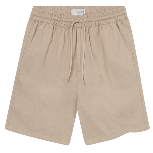 OTTO LINEN SHORT - LIGHT DESERT SAND