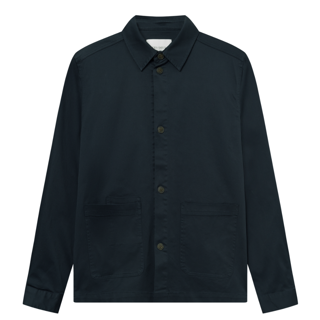 LANGLEY OVERSHIRT - DARK NAVY