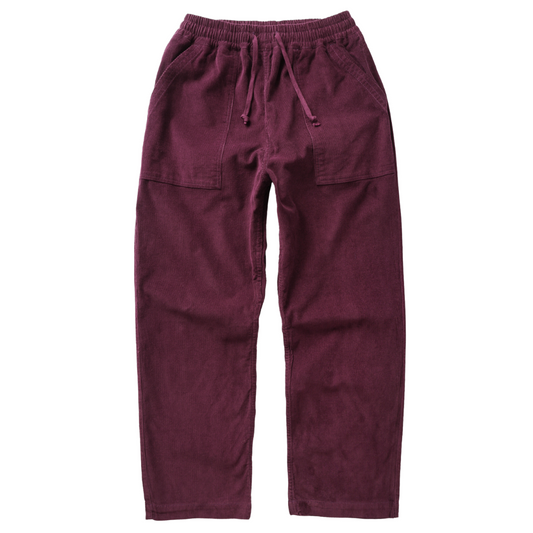 CORDUROY CHEF PANT - PLUM