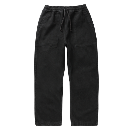 DENIM CHEF PANT - BLACK