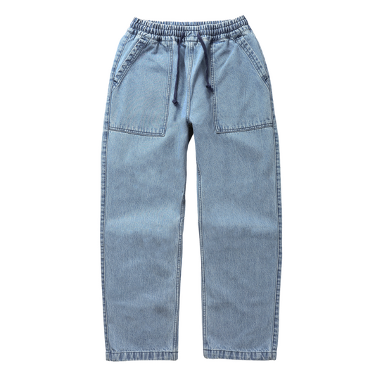 DENIM CHEF PANT - LIGHT WASH