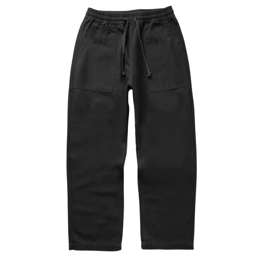 CANVAS CHEF PANT - BLACK