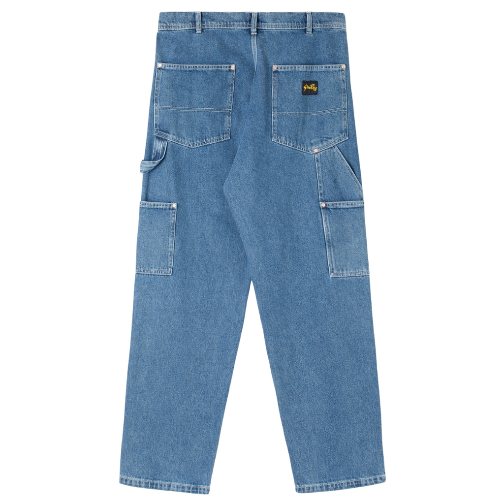 DOUBLE KNEE PANT - DOUBLE STONE WASH