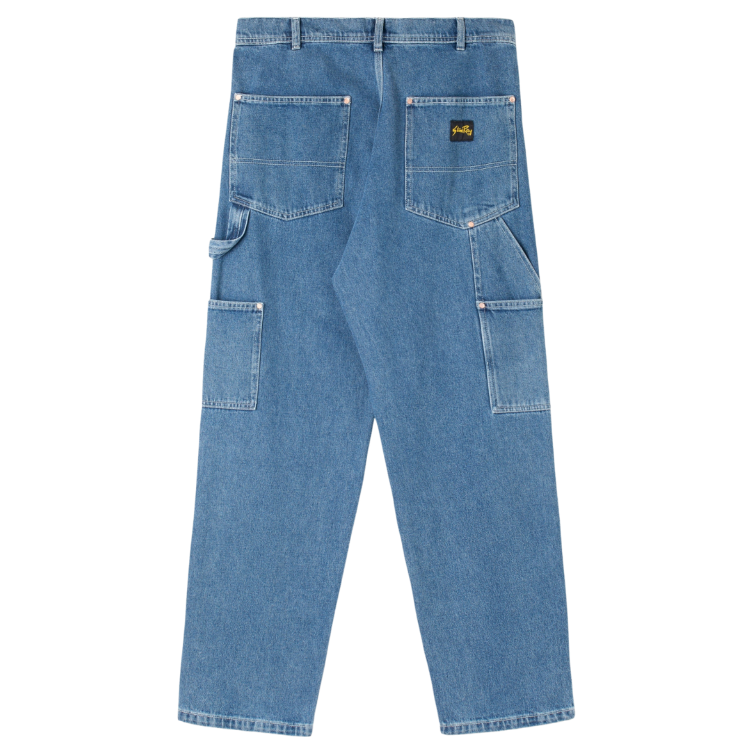 DOUBLE KNEE PANT - DOUBLE STONE WASH