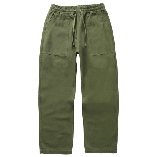 CANVAS CHEF PANT - OLIVE