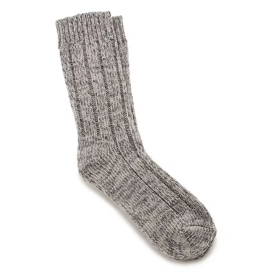 COTTON TWIST GRAY W SOCK