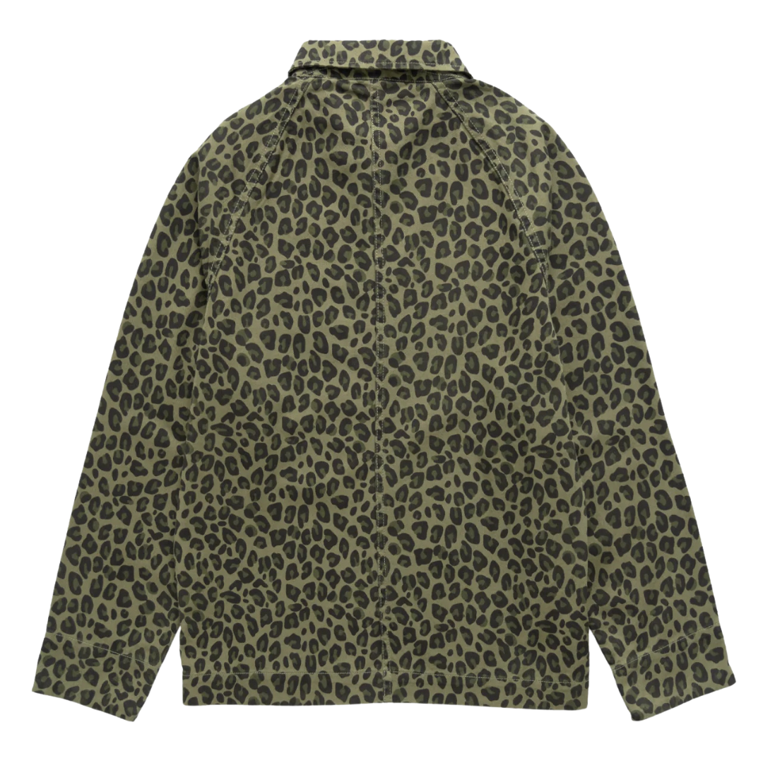 LEOPARD FOH JACKET - GREEN